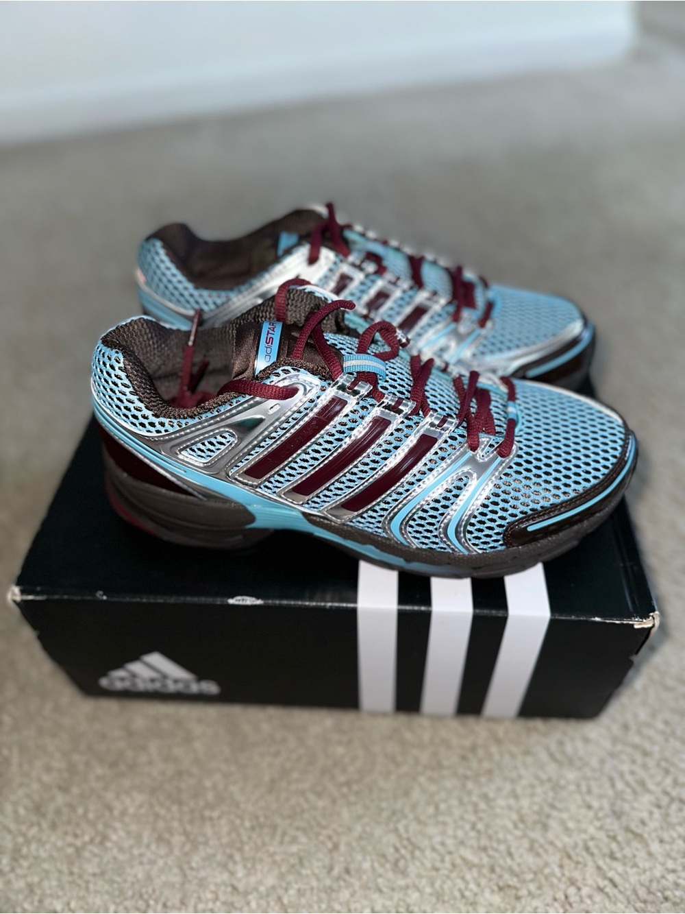 Adidas Adistar Control 5 “Blue/Brown” - Picture 3 of 8